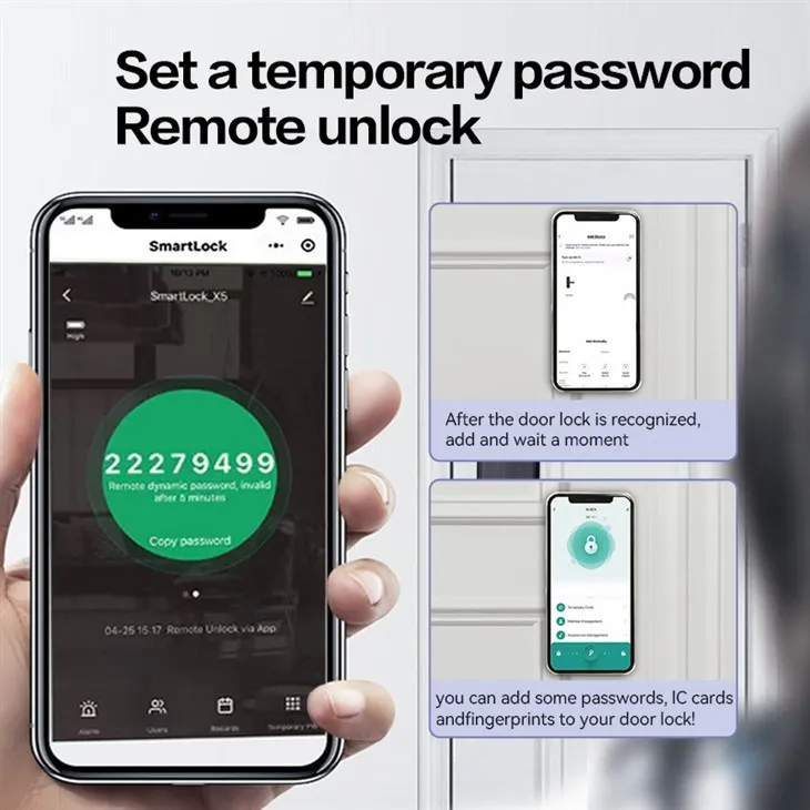 Smart Biometric Fingerprint Door Lock factory